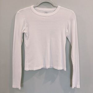 Brandy Melville Tops - White Brandy Melville Shirt Brandy Melville Tops - White Brandy Melville Shirt